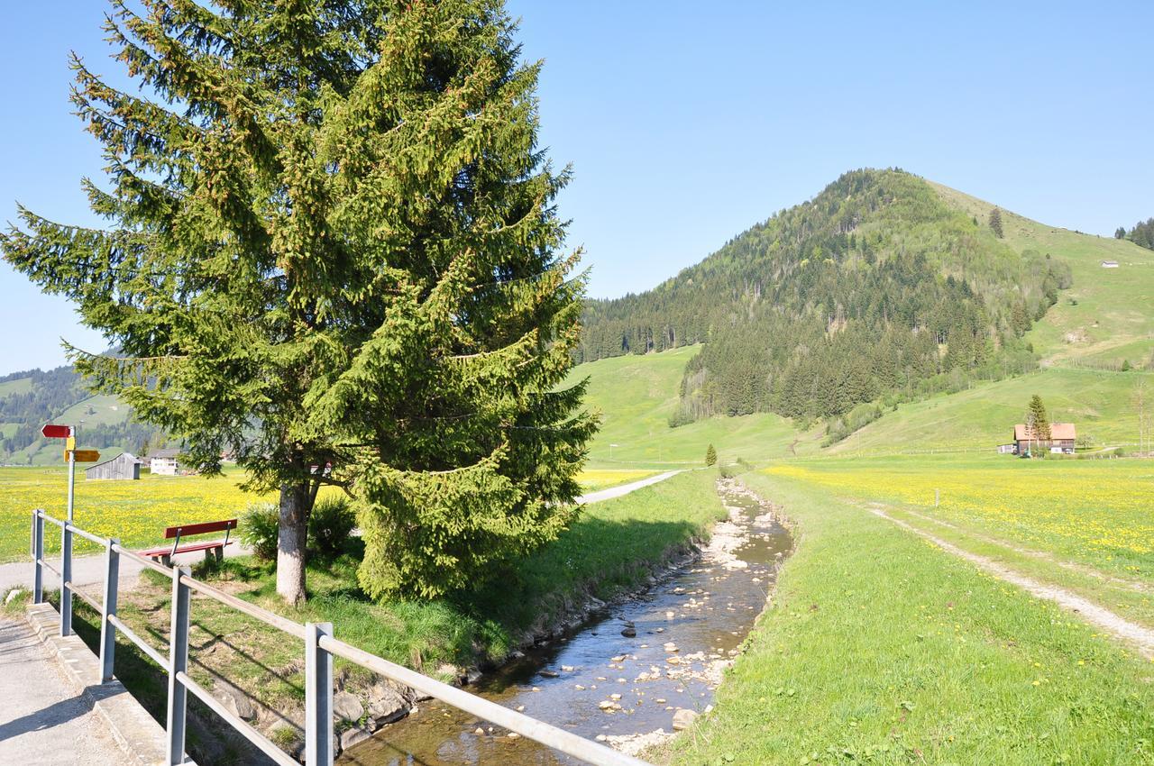 Hotel Garni Rosslipost Unteriberg Dış mekan fotoğraf